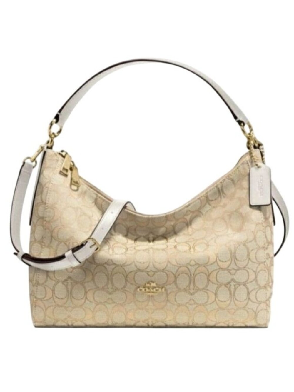 Coach F58284 Outline Signature East West Celeste Hobo Bag Purse, IM/DQC